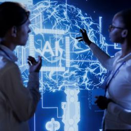 Humans working together with AI