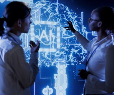 Humans working together with AI